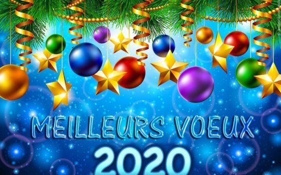 MEILLEURS VŒUX POUR 2020